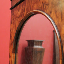 Load image into Gallery viewer, x SOLD Antique English Pedestal Cabinet, Flame Mahogany China Cabinet Hall Cupboard B10743
