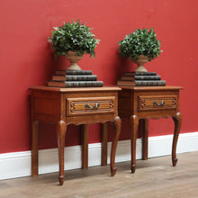 Load image into Gallery viewer, x SOLD Pair of Bedside Tables, Bedside Cabinets, French Single Drawer Side, Lamp Tables B10950

