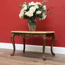 Load image into Gallery viewer, x SOLD Vintage Coffee Table, Italian Giltwood and Marble Top Coffee Table, Lamp Table B11032
