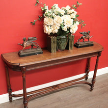 Load image into Gallery viewer, x SOLD Antique Hall Table, French Oak Lift Lid Narrow Sofa Table, Hall Foyer Table B10510
