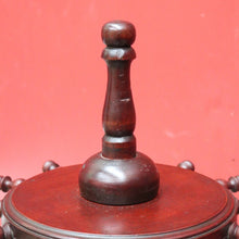 Load image into Gallery viewer, x SOLD Antique Australian Cedar Riding Boot Stand, Swivel Stand Boot Holder with Hooks  B11004
