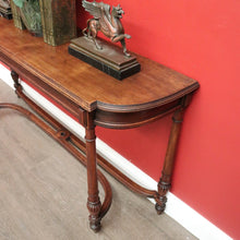 Load image into Gallery viewer, x SOLD Antique Hall Table, French Oak Lift Lid Narrow Sofa Table, Hall Foyer Table B10510

