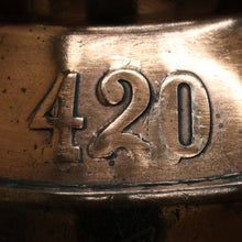 Load image into Gallery viewer, x SOLD Vintage Copper Milk Can and Lid, Umbrella Holder, Stamped WBG 420. Door Stop B10757
