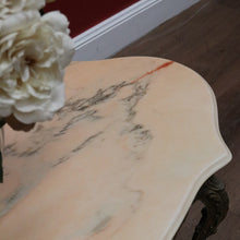 Load image into Gallery viewer, x SOLD Vintage Italian Coffee Table, Gilt Brass and Marble Top Coffee Table, Side Table B11048
