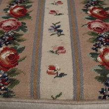 Load image into Gallery viewer, x SOLD Pair of Antique English Hepplewhite Bed Room Chairs Tapestry Seat Hall Chairs. B9658
