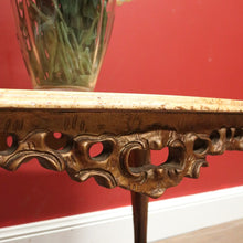 Load image into Gallery viewer, x SOLD Vintage Coffee Table, Italian Giltwood and Marble Top Coffee Table, Lamp Table B11032
