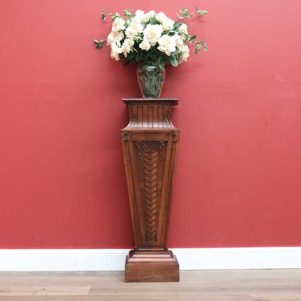 Antique French Pedestal, Statue Holder Plant Stand Display Stand Column Pedestal B10750