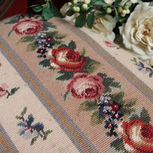 Load image into Gallery viewer, x SOLD Pair of Antique English Hepplewhite Bed Room Chairs Tapestry Seat Hall Chairs. B9659
