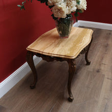 Load image into Gallery viewer, x SOLD Vintage Coffee Table, Italian Giltwood and Marble Top Coffee Table, Lamp Table B11032
