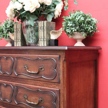 Load image into Gallery viewer, x SOLD Vintage French Chest of Drawers, 3 Drawer Hall Cupboard Cabinet Chest of Drawers. B10194

