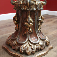 Load image into Gallery viewer, x SOLD Italian Florentine-style Coffee Table, Gilt Timber Pedestal Base with a Glass Top B10104
