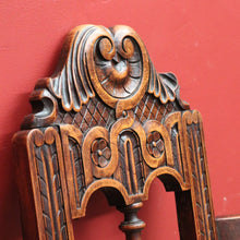 Load image into Gallery viewer, X Sold  Antique French Arm Chair, Gothic Church Chair in Walnut, Religious Library Chair B10849

