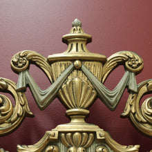 Load image into Gallery viewer, x SOLD Vintage French Wall Hanging Mirror, Hall Mirror, Living Room Mirror, Urn, Swags B10691
