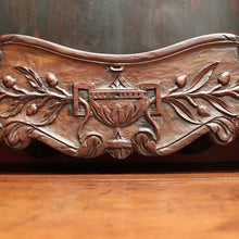Load image into Gallery viewer, x SOLD Pair of French Antique Walnut Wall Bench Open Front Cabinet or Bookcase Storage B10721
