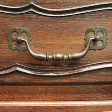 Load image into Gallery viewer, x SOLD Vintage French Chest of Drawers, 3 Drawer Hall Cupboard Cabinet Chest of Drawers. B10194
