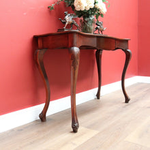 Load image into Gallery viewer, x SOLD Antique English Sofa Table, Hall Table Single Drawer to Apron Lounge Room Table B10667
