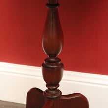 Load image into Gallery viewer, x SOLD Vintage Cedar Wine Table, Lamp Table, Vintage Cedar Tri-leg Side Wine Table. B10442

