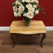 Load image into Gallery viewer, x SOLD Vintage Coffee Table, Italian Giltwood and Marble Top Coffee Table, Lamp Table B11032
