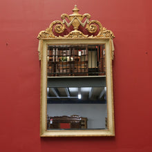Load image into Gallery viewer, x SOLD Vintage French Wall Hanging Mirror, Hall Mirror, Living Room Mirror, Urn, Swags B10691
