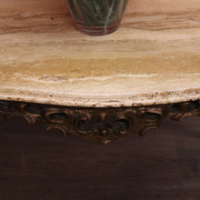 Load image into Gallery viewer, x SOLD Vintage Coffee Table, Italian Giltwood and Marble Top Coffee Table, Lamp Table B11032
