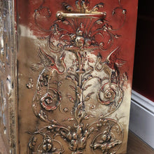 Load image into Gallery viewer, x SOLD Antique European Brass Storage Box with Handles, Blanket Box, Toy Box, Scuttle B11152
