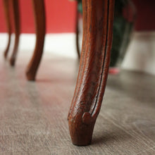 Load image into Gallery viewer, x SOLD Pair of Antique French Oak Hall Chair, Side Chairs, Foyer Chairs. B10392
