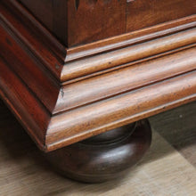 Load image into Gallery viewer, x SOLD Antique French Walnut 4 Drawer Marble Top Bedroom Hallway Chest of Drawers B10705
