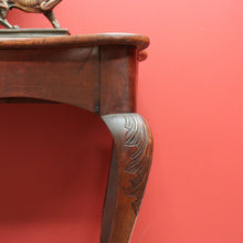 Load image into Gallery viewer, x SOLD Antique English Sofa Table, Hall Table Single Drawer to Apron Lounge Room Table B10667
