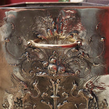 Load image into Gallery viewer, x SOLD Antique European Brass Storage Box with Handles, Blanket Box, Toy Box, Scuttle B11152
