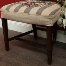 Load image into Gallery viewer, x SOLD Pair of Antique English Hepplewhite Bed Room Chairs Tapestry Seat Hall Chairs. B9659
