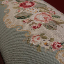 Load image into Gallery viewer, x SOLD Vintage Australian Cedar Kneeler, Footstool, Bedroom Seat, Prayer Chair Stool B11103
