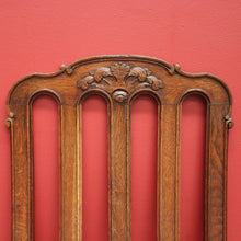 Load image into Gallery viewer, x SOLD Pair of Antique French Oak Hall Chair, Side Chairs, Foyer Chairs. B10392
