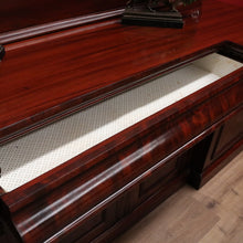 Load image into Gallery viewer, x SOLD Australia Cedar Breakfront Sideboard Cabinet with Carved Backboard B10714
