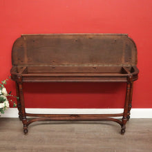 Load image into Gallery viewer, x SOLD Antique Hall Table, French Oak Lift Lid Narrow Sofa Table, Hall Foyer Table B10510
