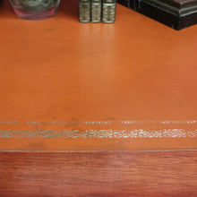 Load image into Gallery viewer, x SOLD Antique English Mahogany Desk Leather Twin Pedestal Office Desk Partners Desk. B9535
