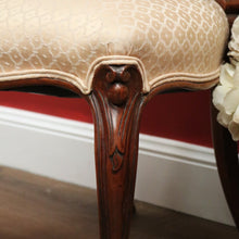 Load image into Gallery viewer, x SOLD Set of 2 Antique English Hall Chairs, Pair of Antique Walnut Sofa Bed room Chair B10671
