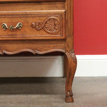 Load image into Gallery viewer, x SOLD Antique French Chest of Drawers, 3 Drawer Hall Table, Hall Cabinet Large Bedside B10296
