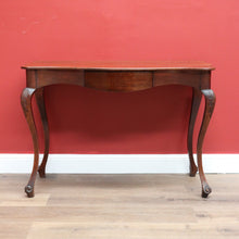 Load image into Gallery viewer, x SOLD Antique English Sofa Table, Hall Table Single Drawer to Apron Lounge Room Table B10667
