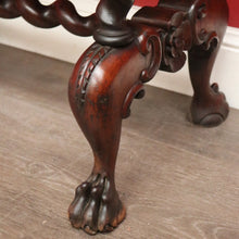 Load image into Gallery viewer, x SOLD Antique English Mahogany Hall Table, Side Table, Single Drawer Hall Table, Desk. B10055
