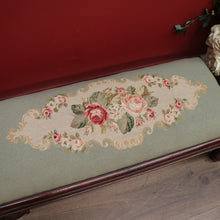 Load image into Gallery viewer, x SOLD Vintage Australian Cedar Kneeler, Footstool, Bedroom Seat, Prayer Chair Stool B11103
