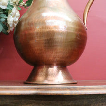 Load image into Gallery viewer, x SOLD Antique French Copper Jug, Water pitcher, Water Bucket, Flower Holder or Vase B10626
