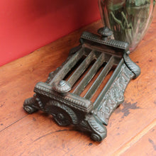Load image into Gallery viewer, x SOLD Antique French Cast Iron Boot Scrapper Shoe cleaner B10695
