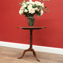 Load image into Gallery viewer, x SOLD Antique English Mahogany Writing or Reading Table, Tilt Top Wine Or Lamp Table B11247
