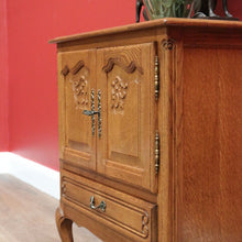 Load image into Gallery viewer, x SOLD Vintage French Sideboard, Hall Cupboard, 2 Door, Single Drawer, Bedside Cabinet B10515
