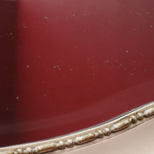Load image into Gallery viewer, x SOLD Vintage Italian Mirror, Cream and Gilt Trim Wall Mirror, Bevelled Edge Mirror B11053
