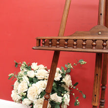 Load image into Gallery viewer, x SOLD Antique French Walnut Easel, French Painters Easel, Painting Holder, Music Stand B10521
