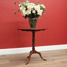 Load image into Gallery viewer, x SOLD Antique English Mahogany Writing or Reading Table, Tilt Top Wine Or Lamp Table B11247
