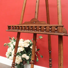 Load image into Gallery viewer, x SOLD Antique French Walnut Easel, French Painters Easel, Painting Holder, Music Stand B10521
