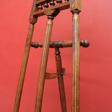Load image into Gallery viewer, x SOLD Antique French Walnut Easel, French Painters Easel, Painting Holder, Music Stand B10521
