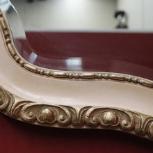 Load image into Gallery viewer, x SOLD Vintage Italian Mirror, Cream and Gilt Trim Wall Mirror, Bevelled Edge Mirror B11053

